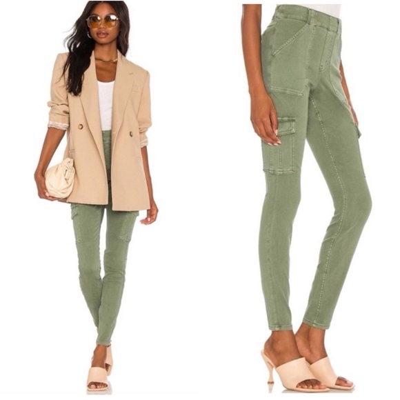 SPANX Pants - SPANX Olive Green Cargo Pants